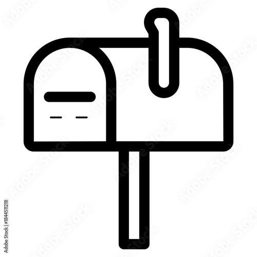 postal mail box icon