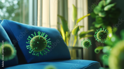  Indoor Air Quality and Virus Spread Concept