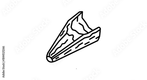 Pencil lead breakage illustration