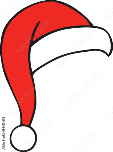 Santa claus hat Vector