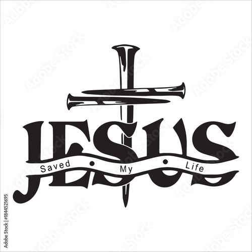Jesus Saved My Life With Nail Cross