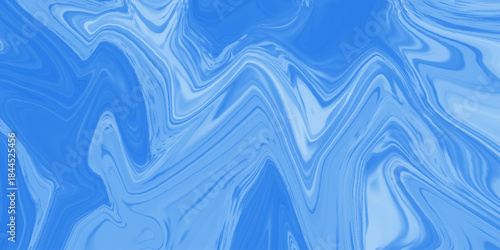 Abstract Blue and White Wavy Pattern. Abstract liquid blue background, can be used for background or wallpaper. abstract Beautiful blue and white Liquid Marble Swirl texture Background or wallpaper.