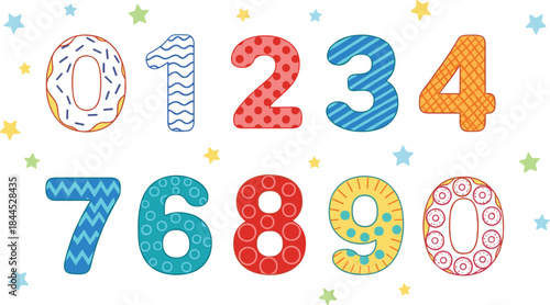 Cute Vector Collection of Good Night and Sleep Elements: Fox, Jumping Sheep, Crescent Moon Face, Elephant on a Cloud, and Birds on a Branch, Ideal for Nursery Graphics.