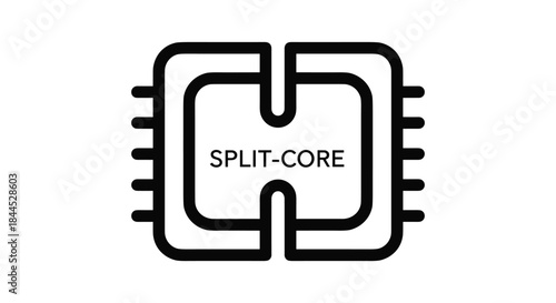 Split core current transformer icon
