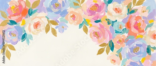 A painterly bouquet of past...