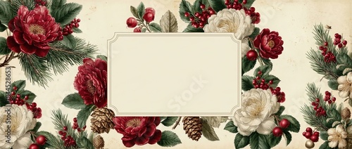 A festive winter floral ban...