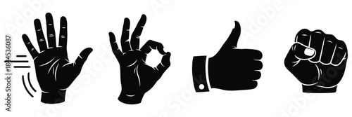 Asl handshapes for communication and expression
