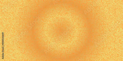 Gold disco party pattern. Yellow square sequin mosaic texture background. Abstract golden shining glitter halftone wallpaper. Pop up comic sparkling glitter backdrop. Retro vector design template