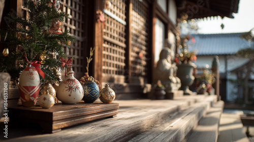 和風なクリスマス