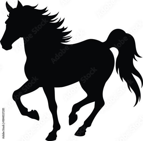 drawing-the-silhouette-of-running-horse (2).eps