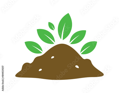 Herbal Powder Icon. The design is colorful, set against a white background.
