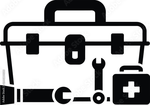 Solid black background vector illustration providing a versatile dark backdrop for various content