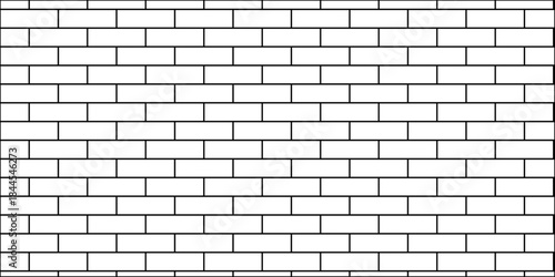 Abstract Pavement seamless mosaic stone concrete wall surface tiles. subway vector block rock white brick wall texture background.