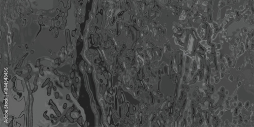 Abstract grayscale organic textured background with flowing lines and irregular shapes creating a dark, moody, and complex visual pattern suitable for digital art and design applications