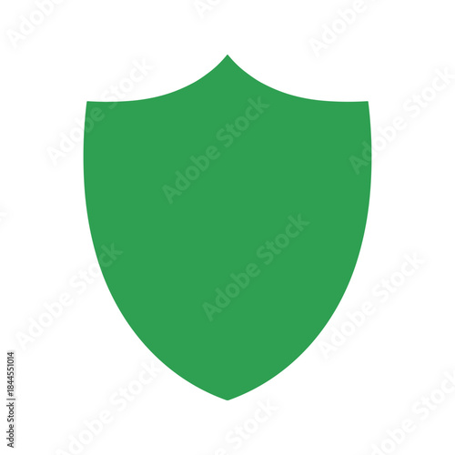 Green shield icon representing protection and security