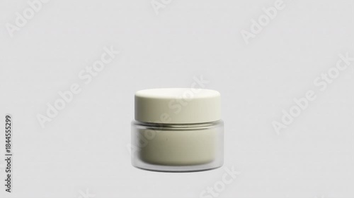 Bottle of moisturizing cream. Computer generated 3d render