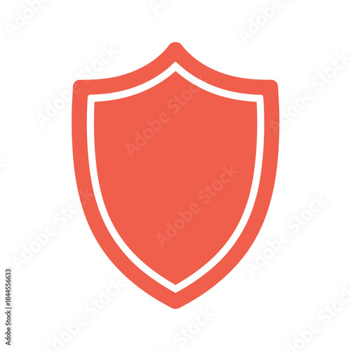 Protection shield icon representing safety and security