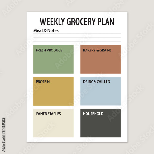 weekly grocery plan, grocery planning, meal planning, weekly meal planner, grocery planner, food planning, weekly food planner, meal prep planner, grocery shopping plan