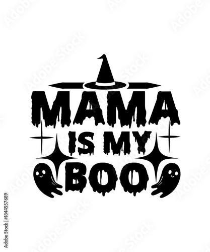 Mama is my boo svg