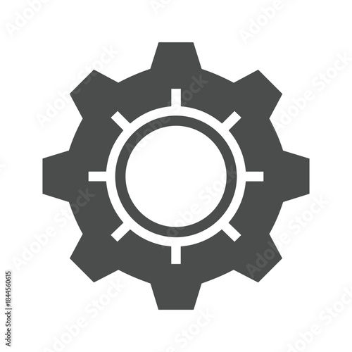 Gear icon representing mechanical component