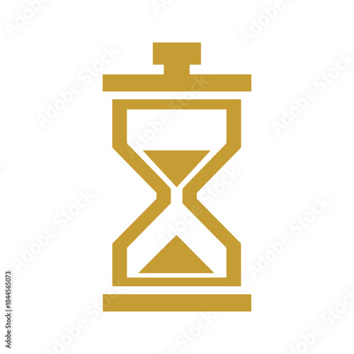 Hourglass icon representing time and patience
