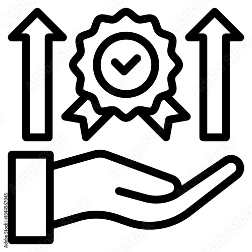Collaboration,  organization, trust, social, collaboration, people, dea sharing, crowdsourcing, knowledge exchange, brainstorming, partnerships, research, outline icon vector design illustrator
