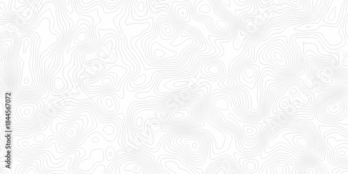 Modern location discovery vector topo map design White background with topographic world grid wave Topographic map geographic line texture.