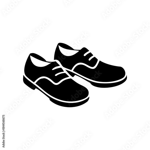 Classic black men's dress shoes, essential formal footwear for business and fashion.