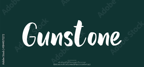 vintage retro logos. Minimal luxury font alphabet logo. Vector illustration