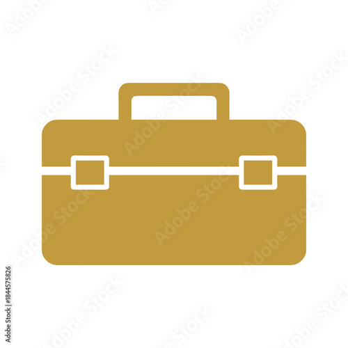 Simple illustration of a briefcase
