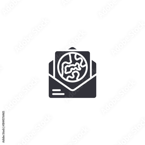 Astronaut badge icon symbolizing space achievement, mission success, exploration awards, and scientific accomplishment themes.