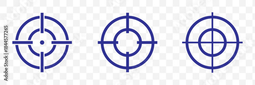 Gun target icon for web and app. vector illustration eps 10