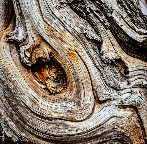Close up tree bark showing organic texture and natural abstract wooden pattern