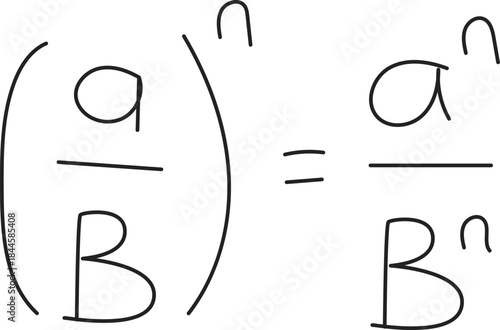 Hand Drawn Mathematical Equations and Geometric Figures Sketch Illustration