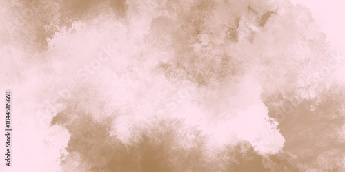 Abstract   background , with   painted  grunge background texture for  design . Abstract background with grunge white, gray smoke and cloud texture. Abstract colorful watercolor on brown background. 