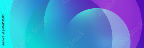 Abstract overlapping lines and circles geometric background with gradient colors