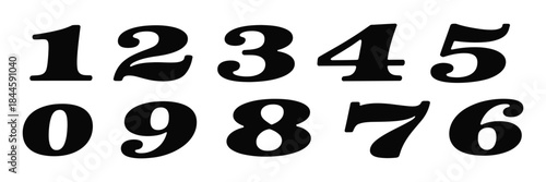 Start Racing Numbers bold competition number design for car and bike motorsport events featuring high visibility typography