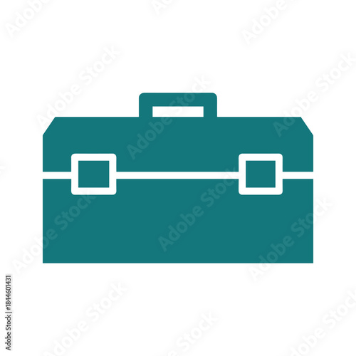 Simple illustration of a briefcase