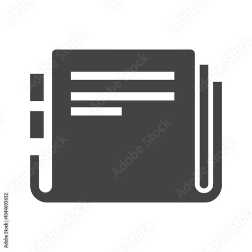Document icon representing file or report