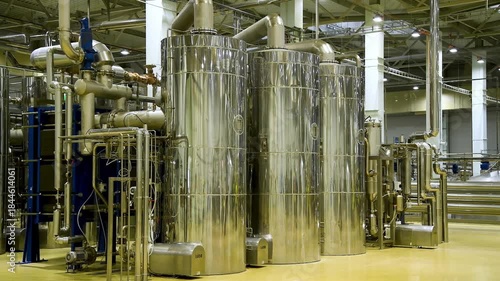 A plant for deep processing of corn grains.