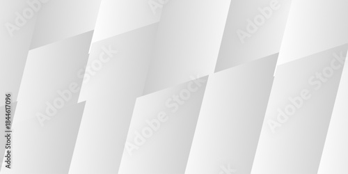 Abstract white background with a geometric cube pattern, a 3D texture design for business wallpaper concept