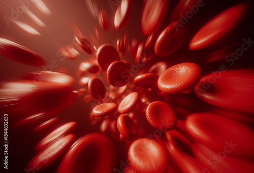 red blood cells render