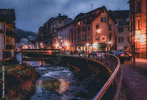 night view Bad Wildbad