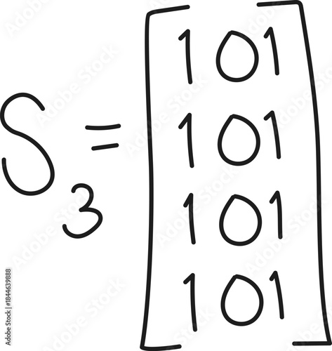 Math Equation and Geometry Diagram Scientific Sketch Background
