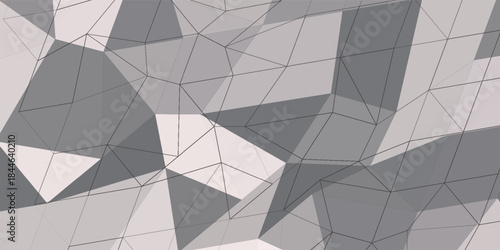 Dynamic low poly design creates an intense, energetic and modern visual effect. triangle.
