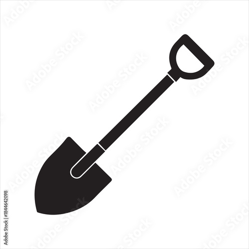 shovel icon vector illustration