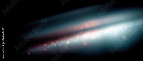 cinematic light leak texture on black background