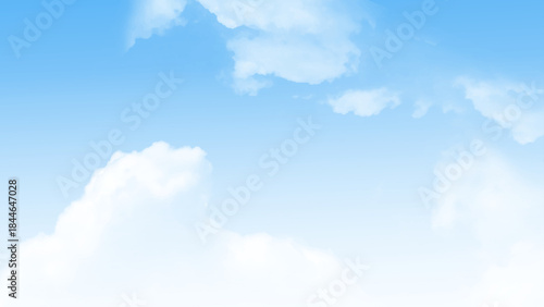 The vast blue sky and clouds sky. Clear blue sky background, clouds with background. 