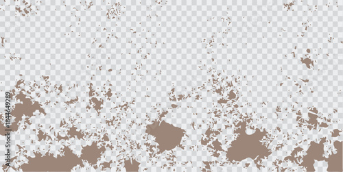 Grunge textured vintage paper and aged tree wall pattern PNG background design. Stone wall texture background with a seamless vintage pattern, perfect for a winter or grunge design wallpaper.