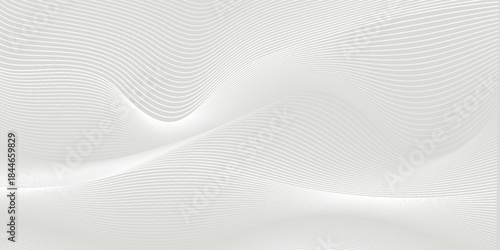 Premium background design with luxury white line pattern (texture). Abstract horizontal vector template for business banner